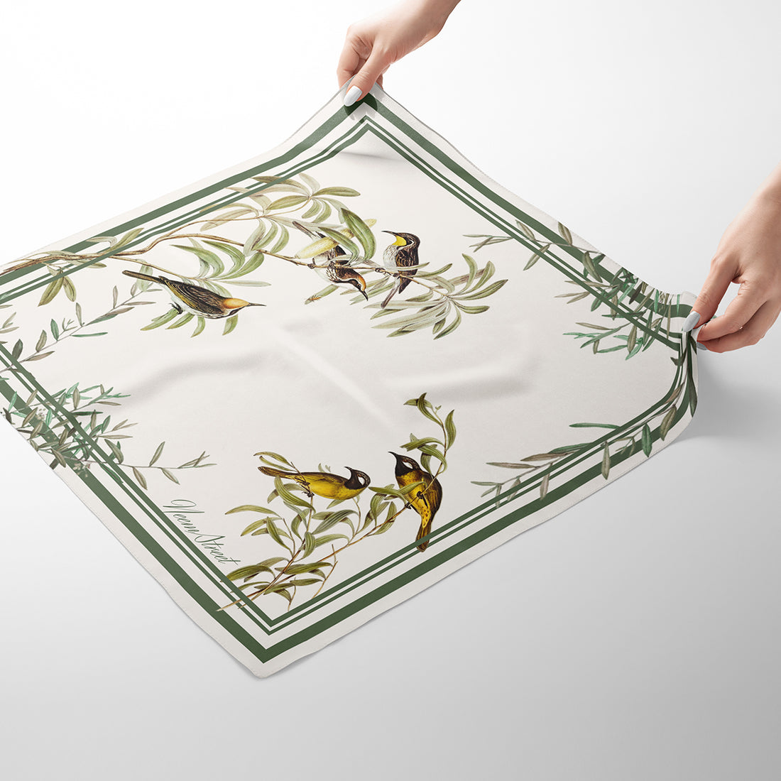 Avian Beauties - Satin Scarf