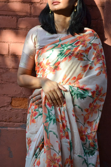 Meherbaan - Muslin Saree