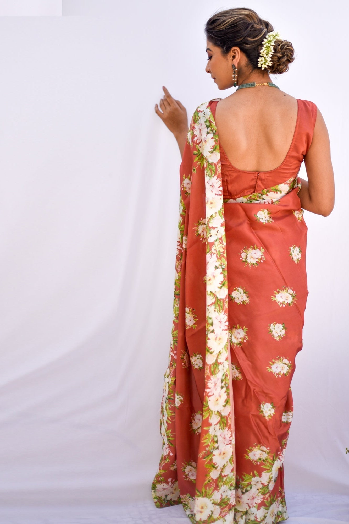 Gerua Silk Saree 3